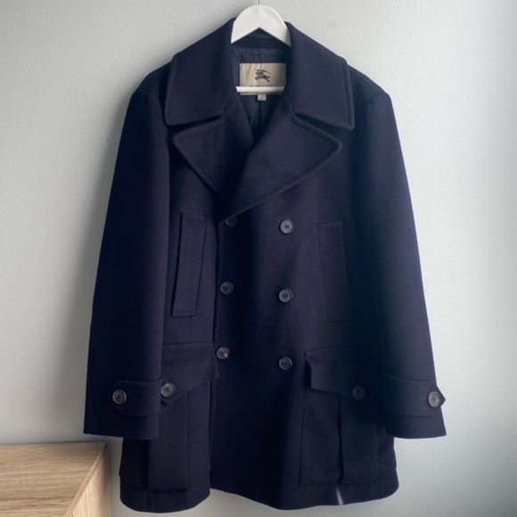 Burberry Other - Burberry Wool Cashmere Pea Coat